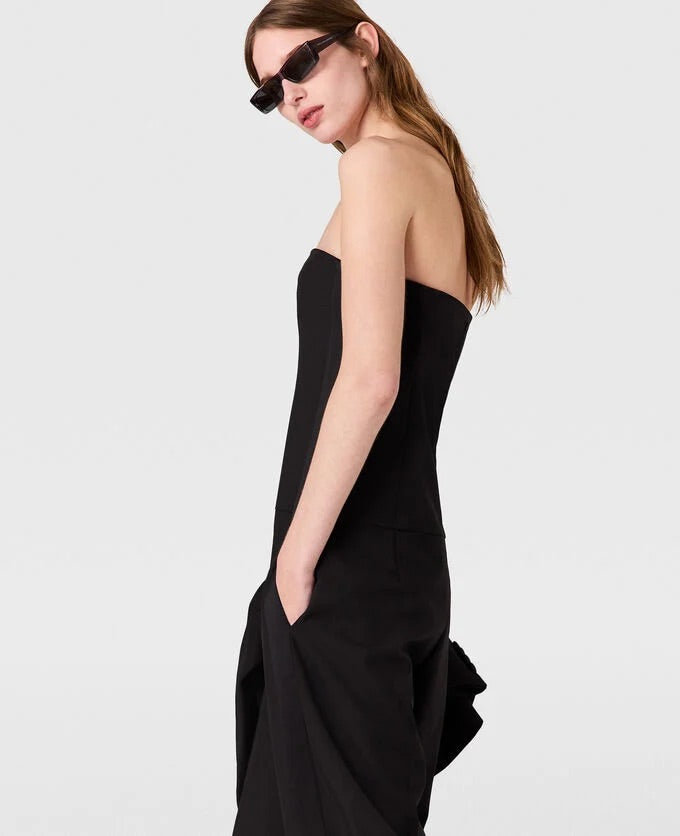 Strapless Tailored Jumpsuit