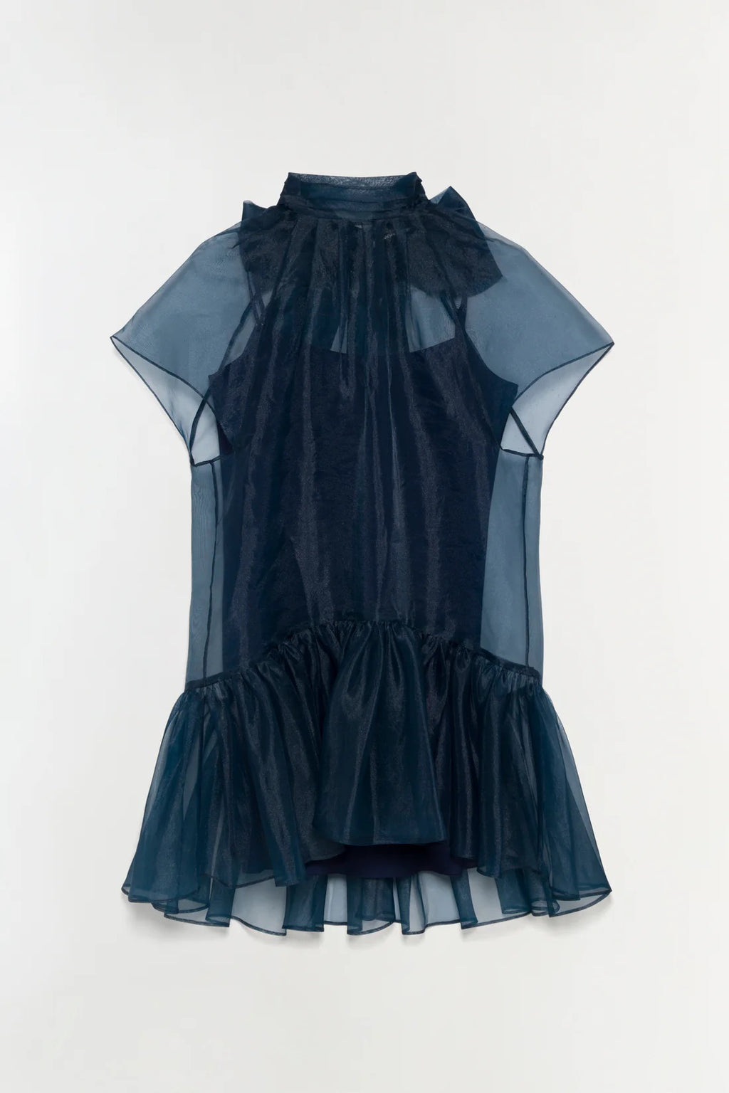 Beaux Bow Detail Organza Mini