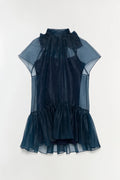 Beaux Bow Detail Organza Mini