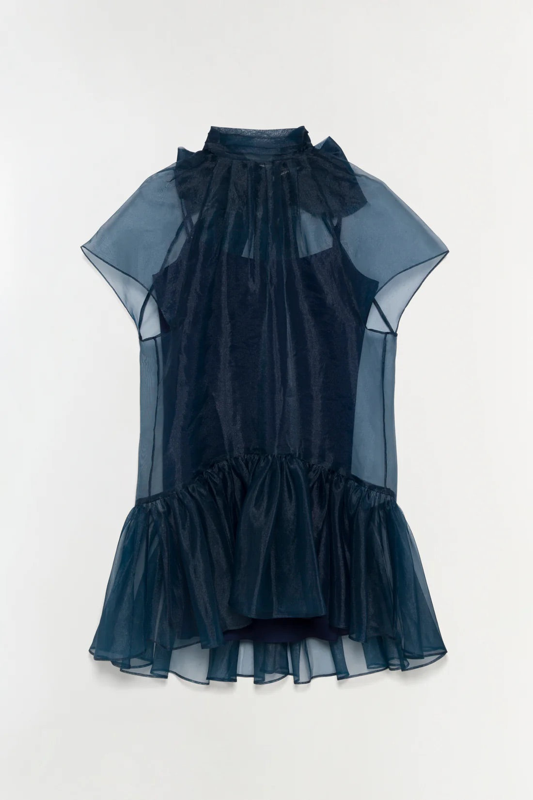 Beaux Bow Detail Organza Mini