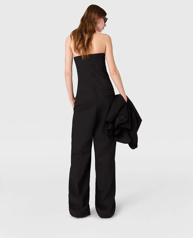 Strapless Tailored Jumpsuit