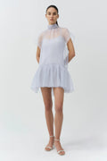 Beaux Bow Detail Organza Mini