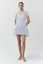Beaux Bow Detail Organza Mini