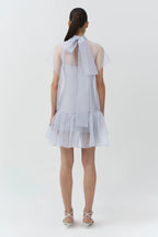 Beaux Bow Detail Organza Mini