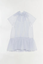 Beaux Bow Detail Organza Mini