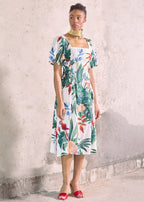 Midnight Macaw Fiesta Dress