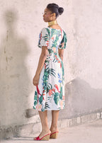 Midnight Macaw Fiesta Dress