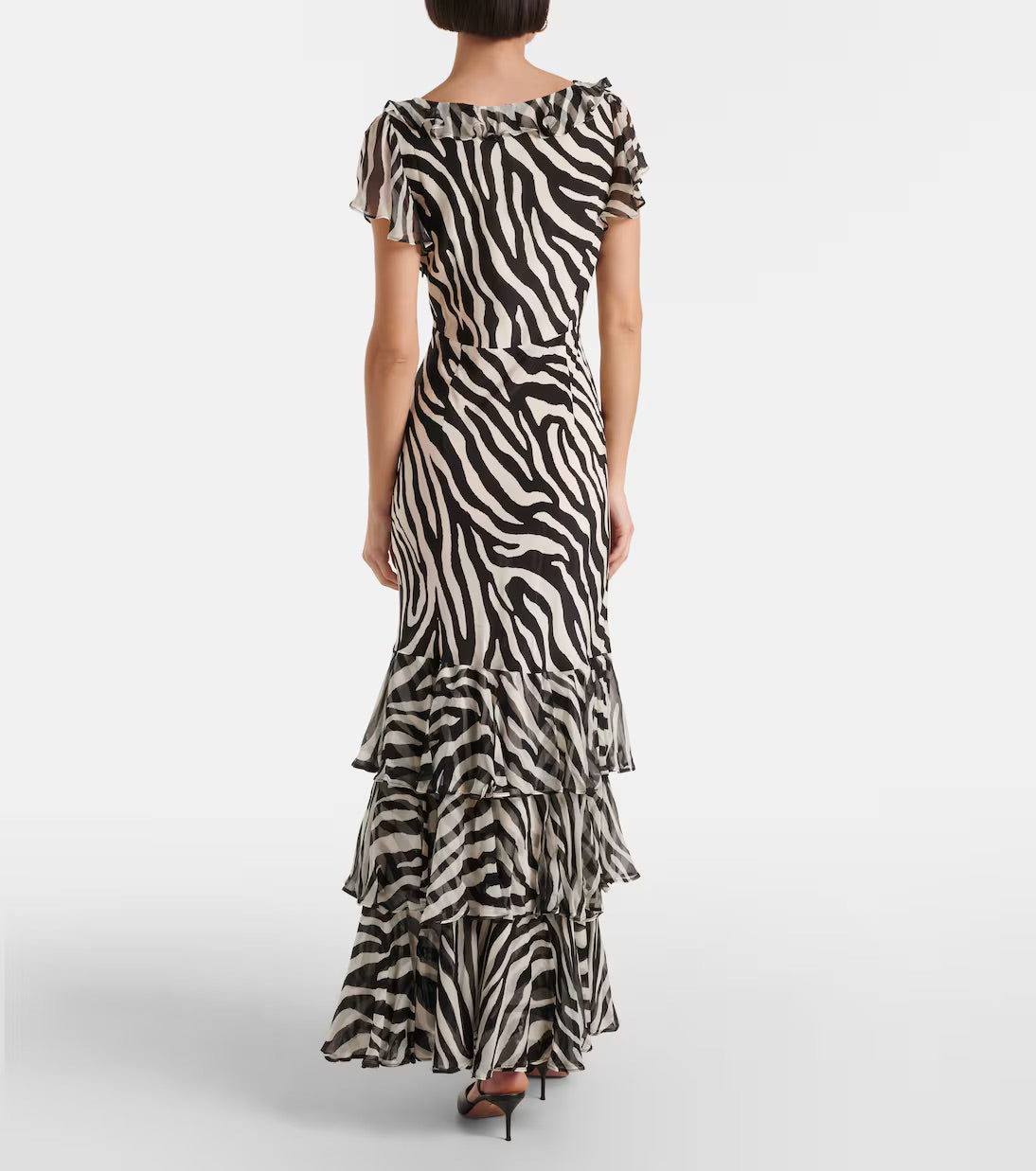 Amelle Zebra Print Maxi