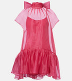 Beaux Bow Detail Organza Mini