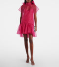 Beaux Bow Detail Organza Mini