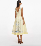 Floral Cotton Midi