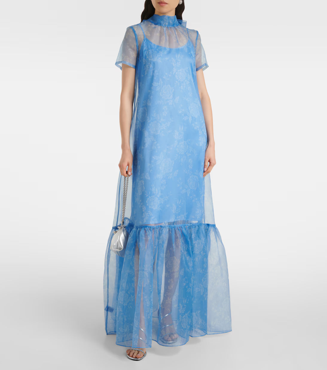 Calluna Floral Organza Maxi
