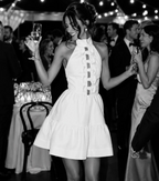 Harriet Bow Detail Bridal Mini