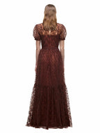 Sequin Grid Maxi