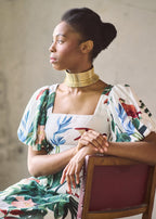 Midnight Macaw Fiesta Dress
