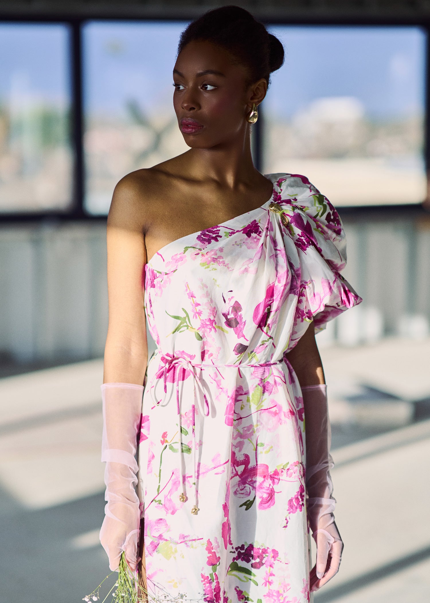 Cira midi dress