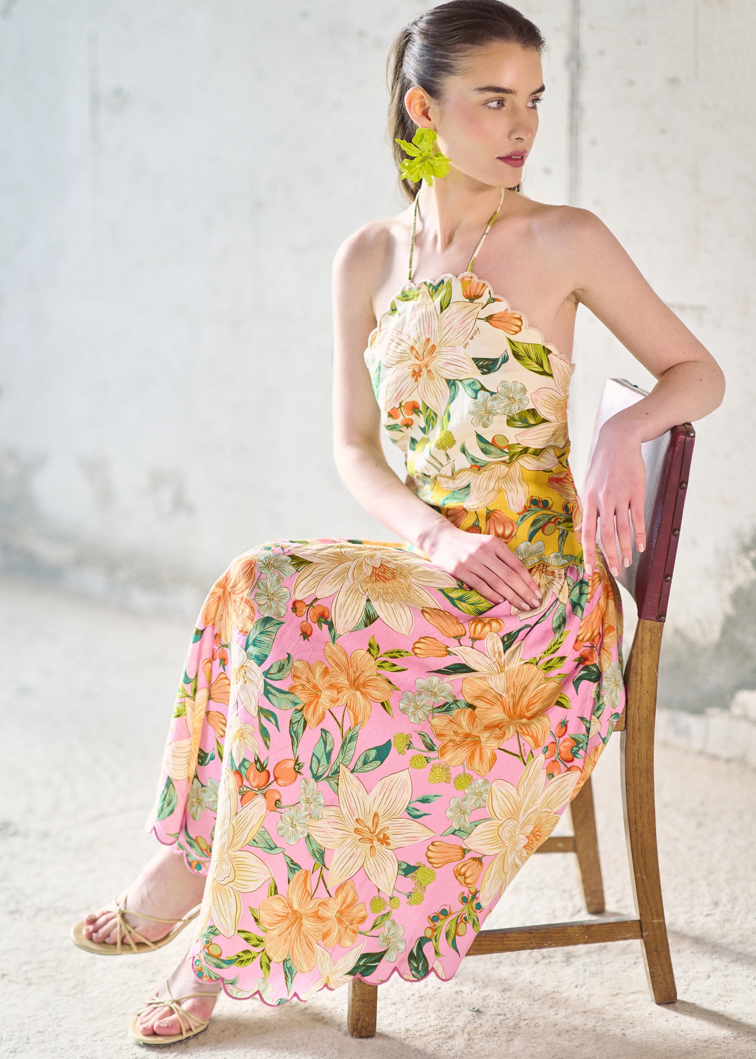 Guaragarden Midi Dress