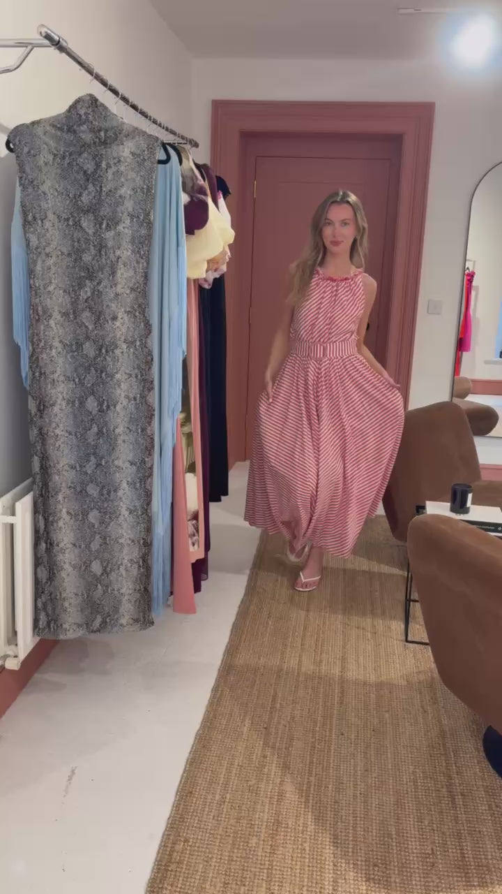 Candy Stripe Midi