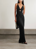 Milly Cut Out Crepe Gown